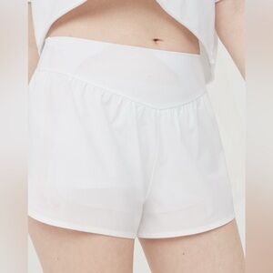 OFFLINE by Aerie Womens running shorts, NWT, XXL, White